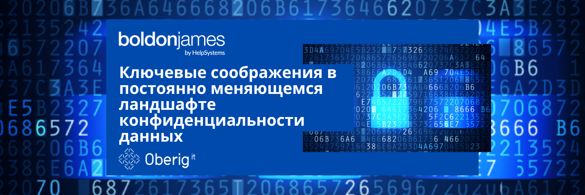 Ключевые соображения в постоянно меняющемся ландшафте конфиденциальности данных