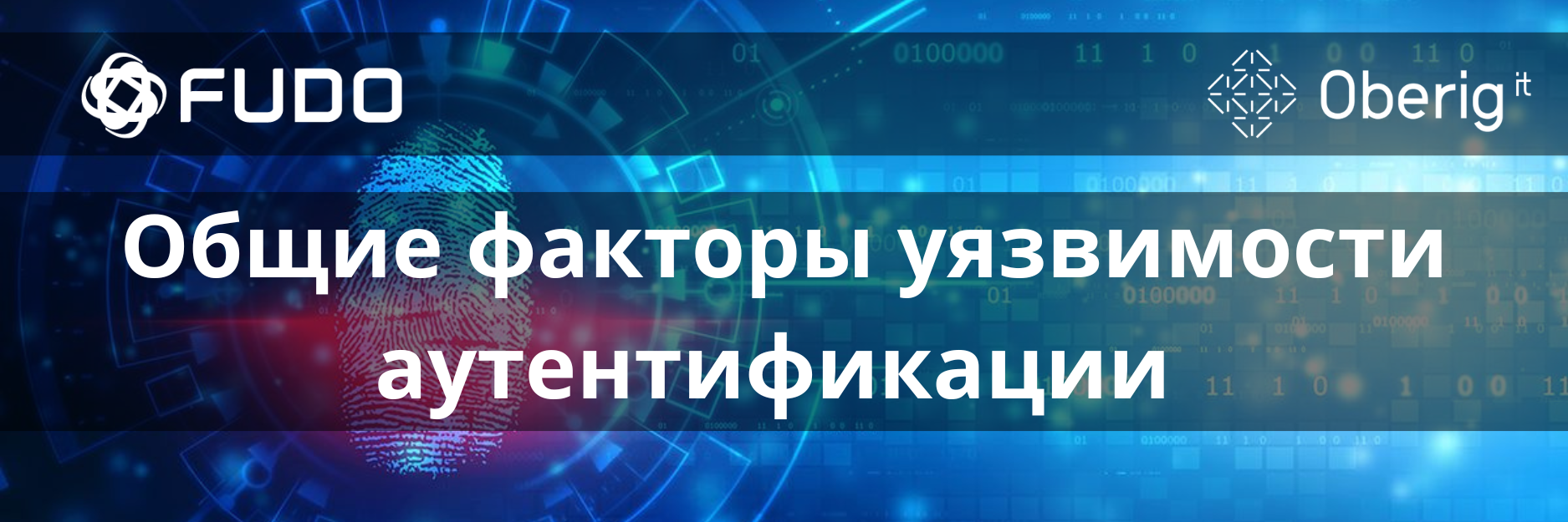 Общие факторы уязвимостей, связанных с аутентификацией